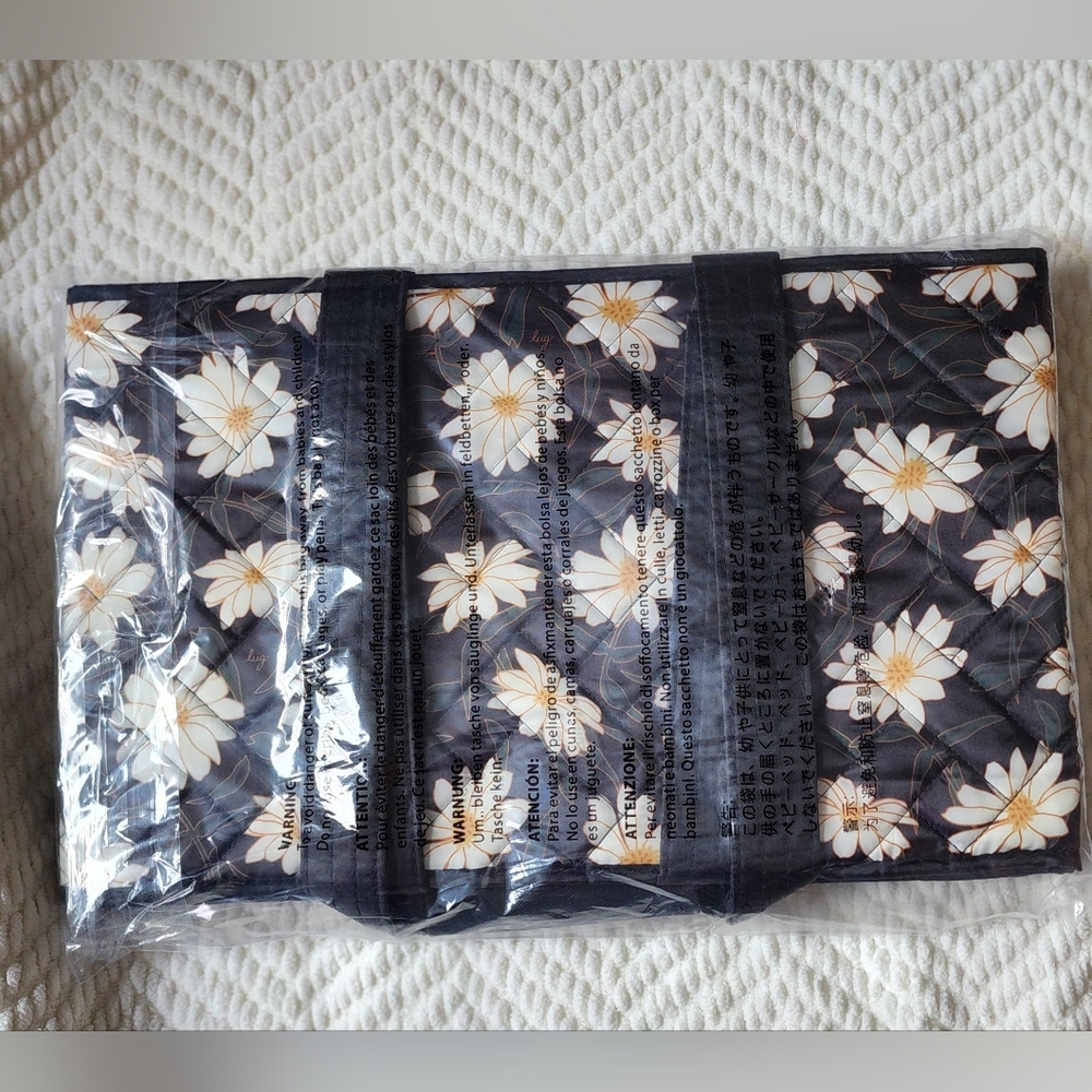 LUG Gallop Carry-All Tote - Autumn Daisies - Picture 3 of 3